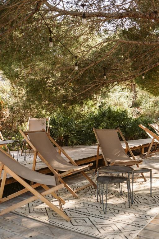 Jardín al aire libre en Dreamsea Mediterranean Camp