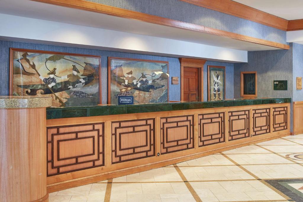 Vstupní hala nebo recepce v ubytování Hilton Anchorage