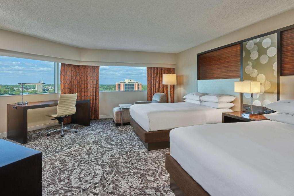 Hilton Atlanta Airport - Chambre Queen Corner