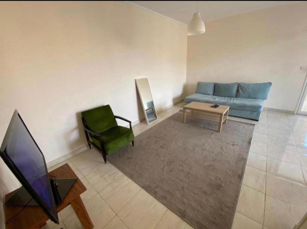 Posezení v ubytování Madinaty Hotel