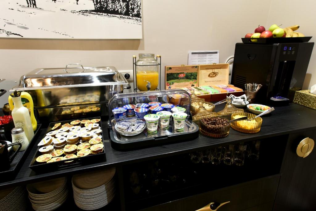 Eten bij of ergens in de buurt van het hotel

