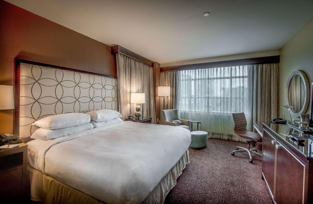 Hilton Baton Rouge Capitol Center - Chambre King Avec Vue Sur La Ville - Audience Accessible
