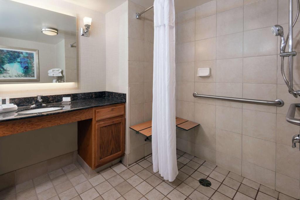 Koupelna v ubytování Homewood Suites by Hilton Buffalo-Amherst