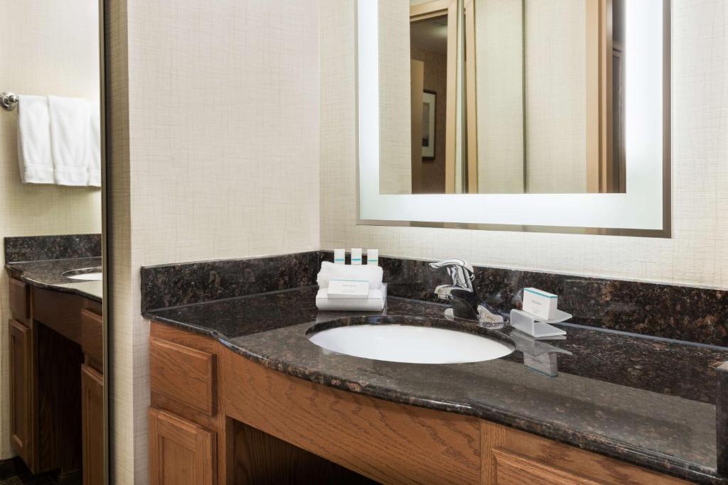 Koupelna v ubytování Homewood Suites by Hilton Buffalo-Amherst