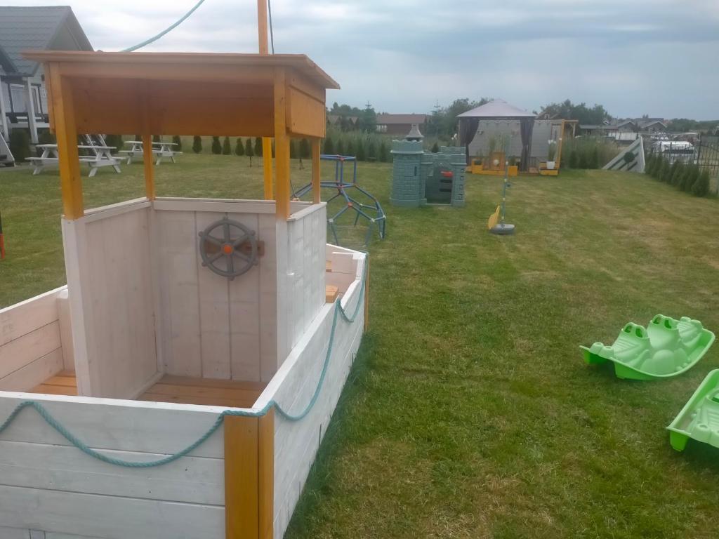 Zahrada ubytování Domki Malibu