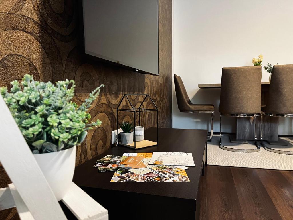 Posezení v ubytování Borisz Apartman