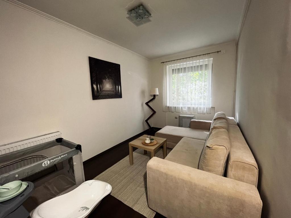 Posezení v ubytování Borisz Apartman