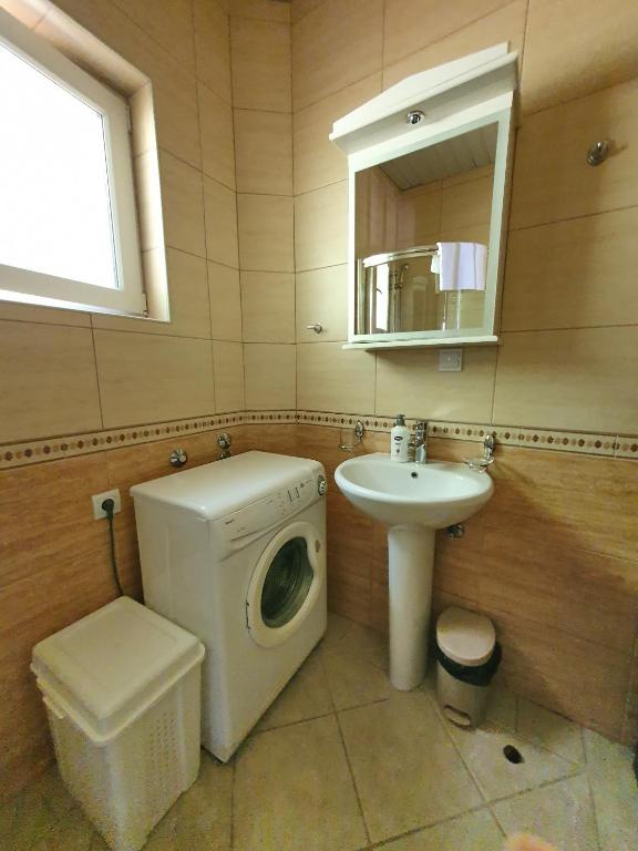 Koupelna v ubytování Villa Andreja Lapcici