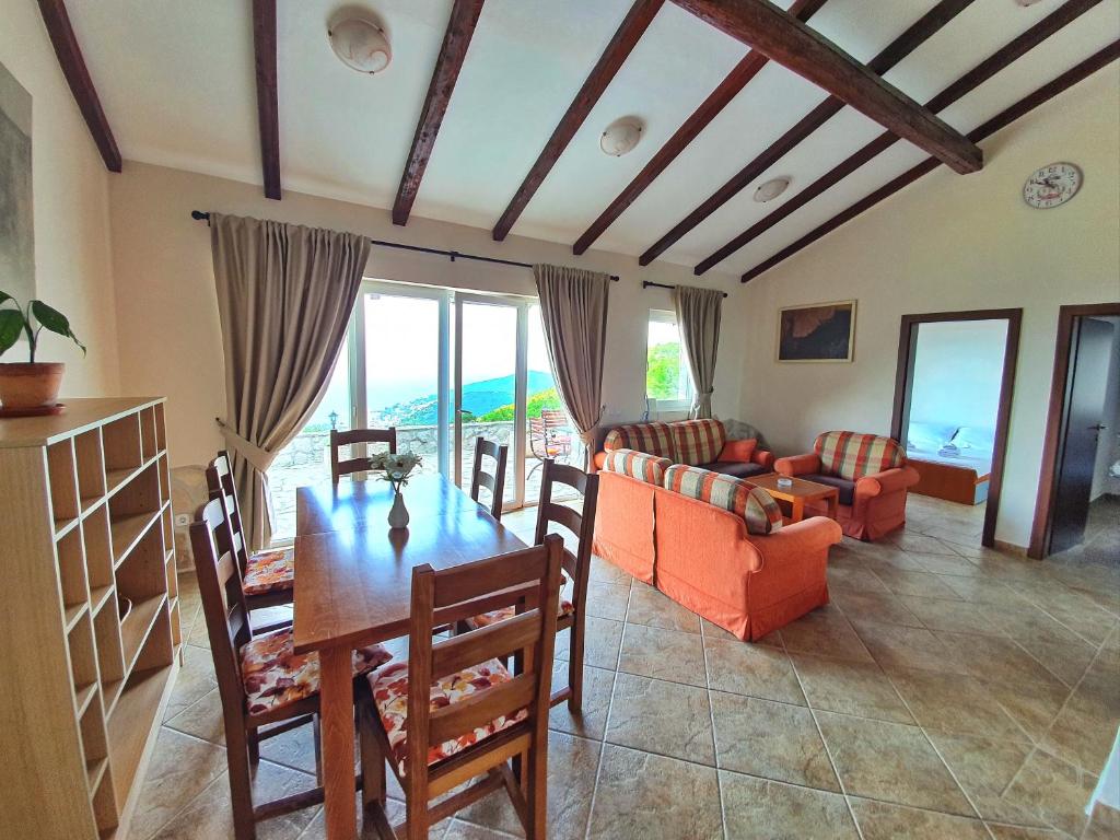 Posezení v ubytování Villa Andreja Lapcici