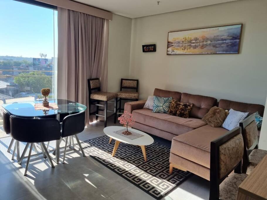 Posezení v ubytování Apartamento en Asunción