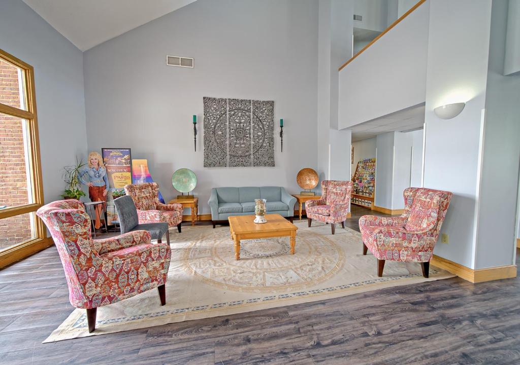 Гостиная зона в All Season Suites