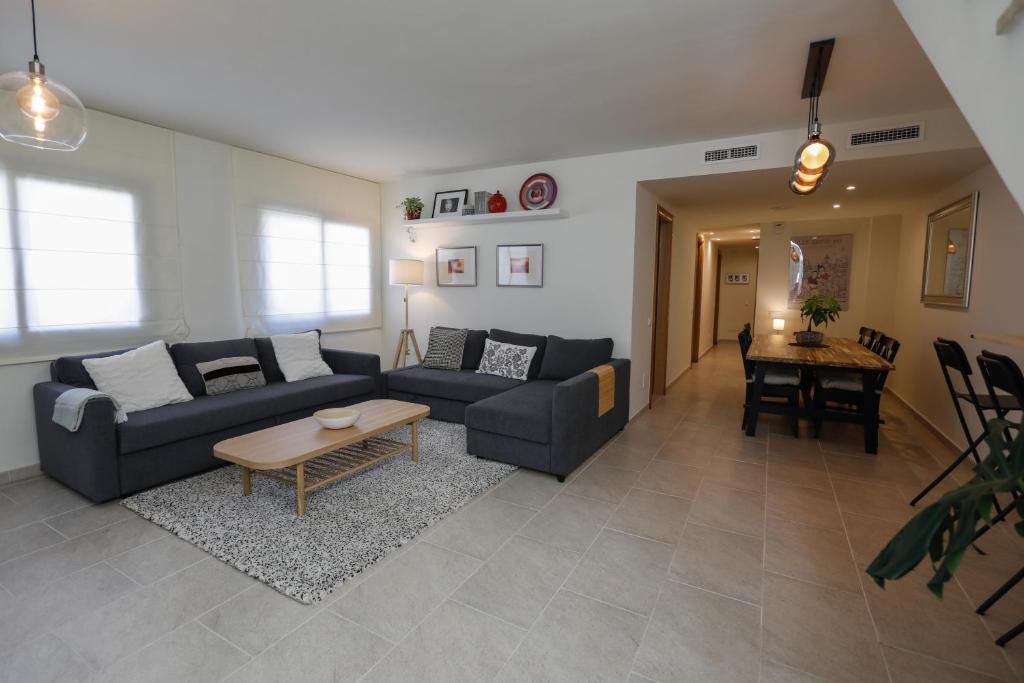A seating area at Mediterranean City