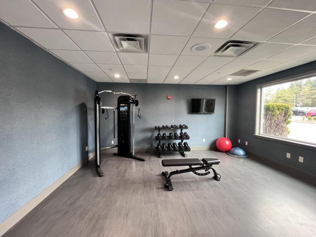 Fitness centrum a/nebo fitness zařízení v ubytování Holiday Inn Express Federal Way - Seattle South by IHG