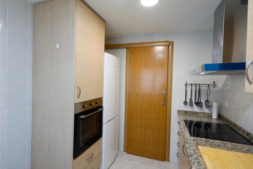 A kitchen or kitchenette at Mediterranean City