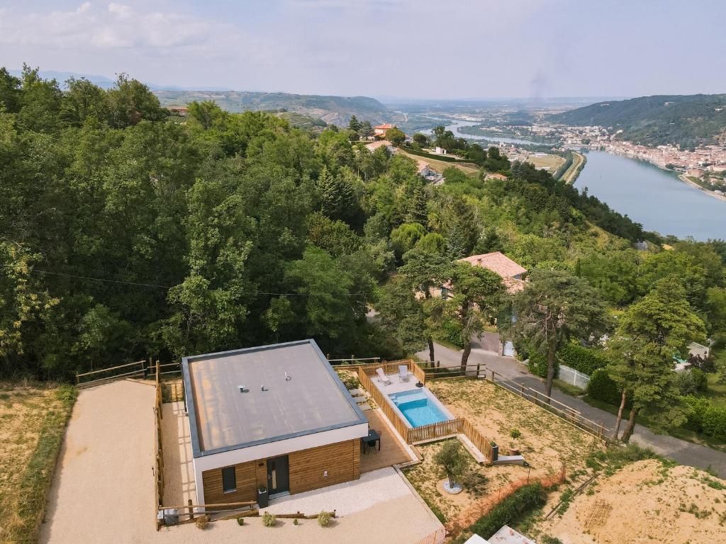 La BOOA - Écolodge en Ardèche - Piscine privée - Ecolodgîte - Villa De Dos Dormitorios