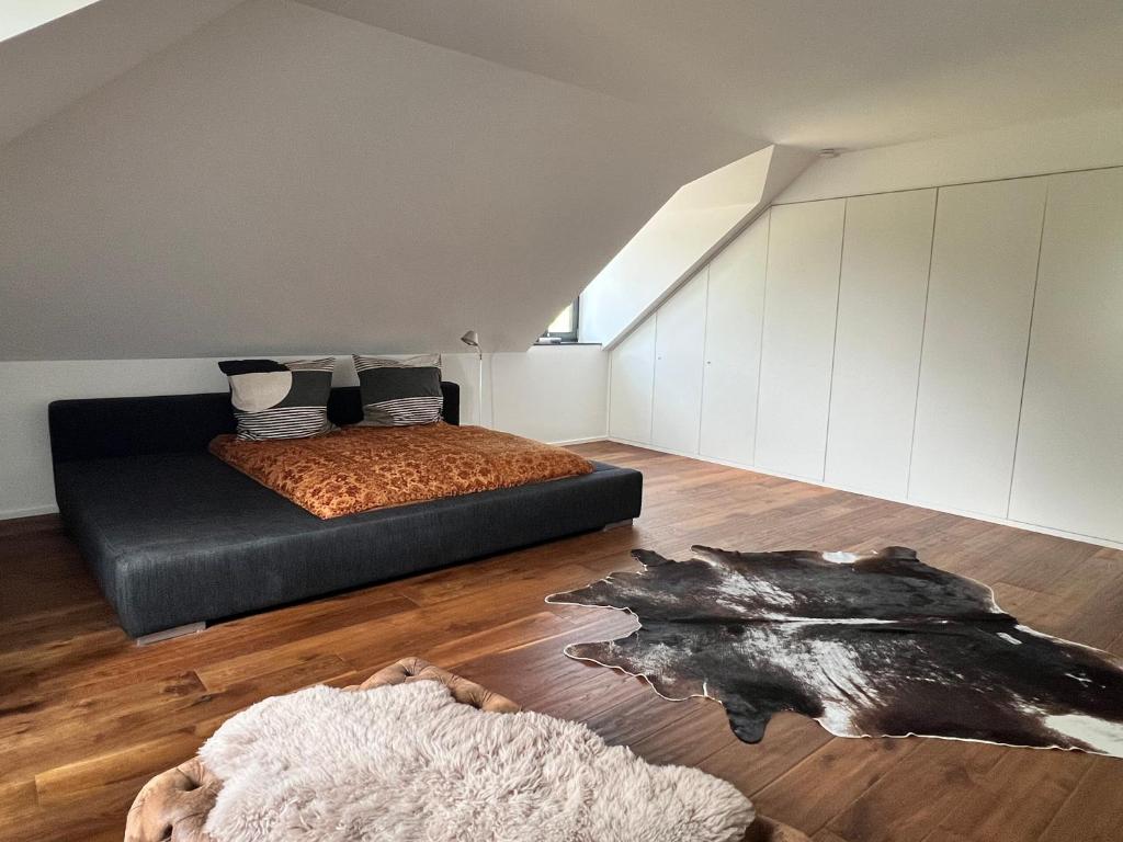 Posezení v ubytování Trierer Heide - Architektur zum wohl fühlen