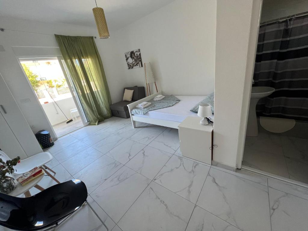 Krevet ili kreveti u jedinici u okviru objekta Apartments Mia Patria