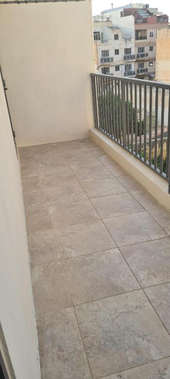 Balkón nebo terasa v ubytování Large Apartment in Marsascala. sleeps 6