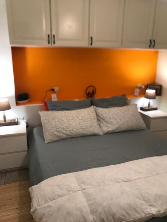 Postel nebo postele na pokoji v ubytování App G&G