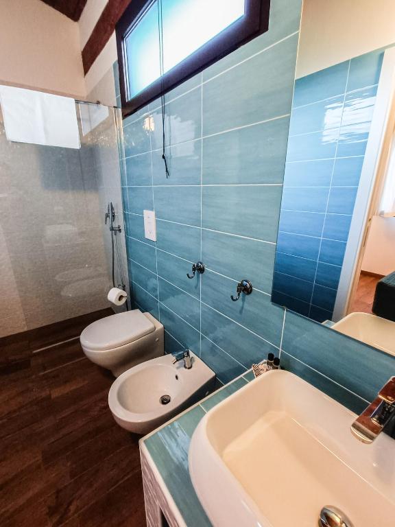 Koupelna v ubytování Il Giunco B&B