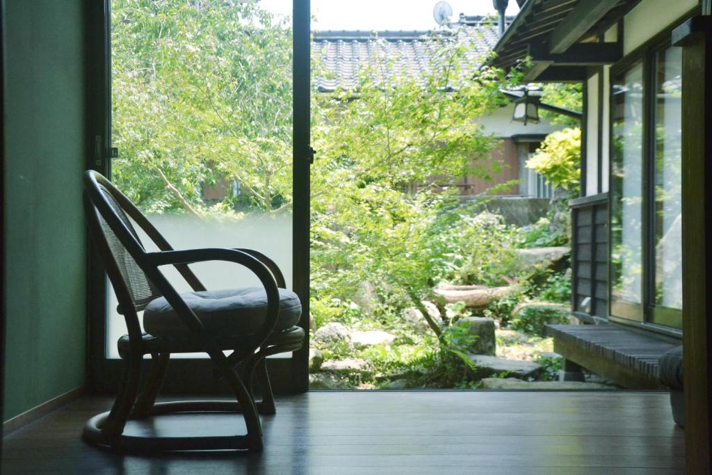 Zahrada ubytování 野窓 Nomadノマド Tsuwano GuestHouse & Cafe Lounge