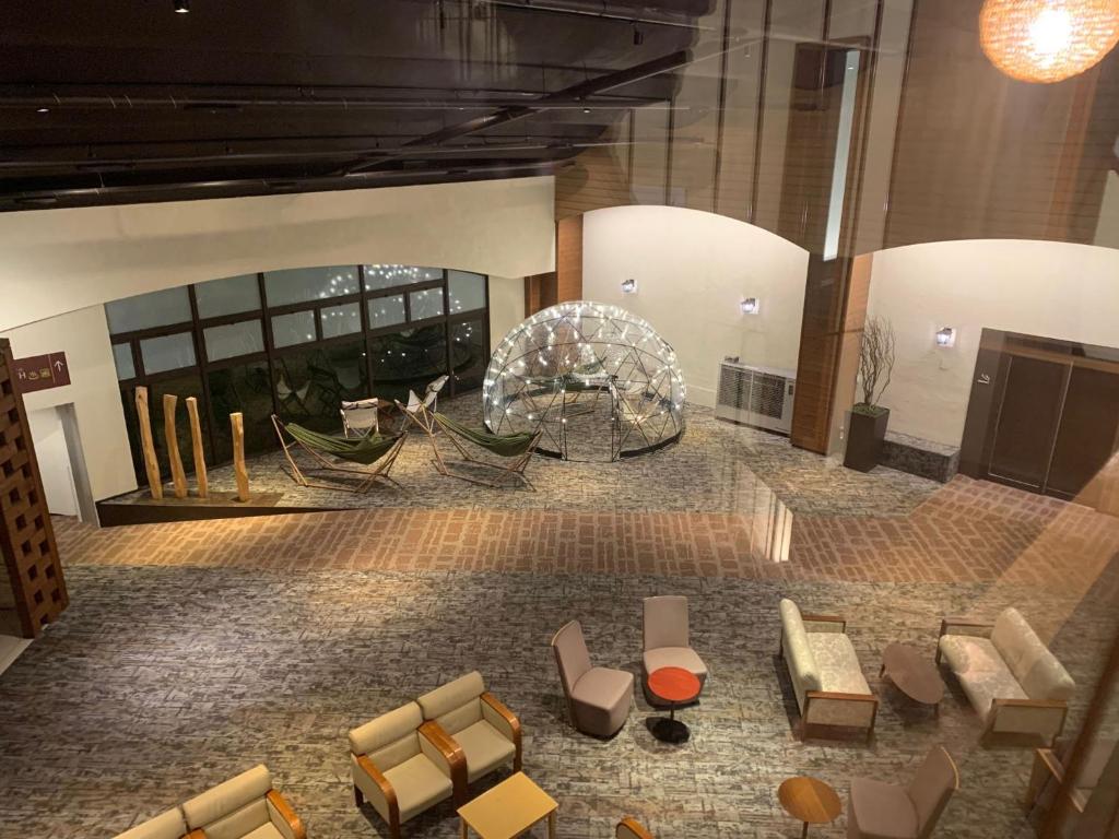 พื้นที่นั่งเล่นของ Kusatsu Now Resort Hotel