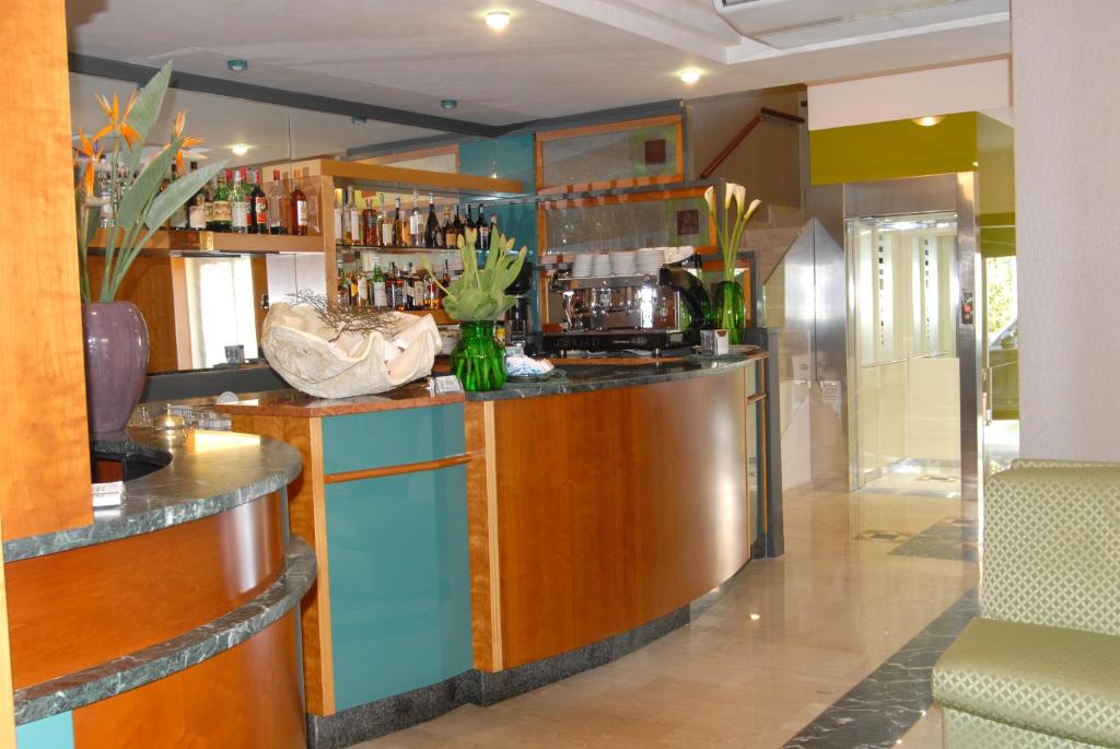 Lounge nebo bar v ubytování Hotel Sole