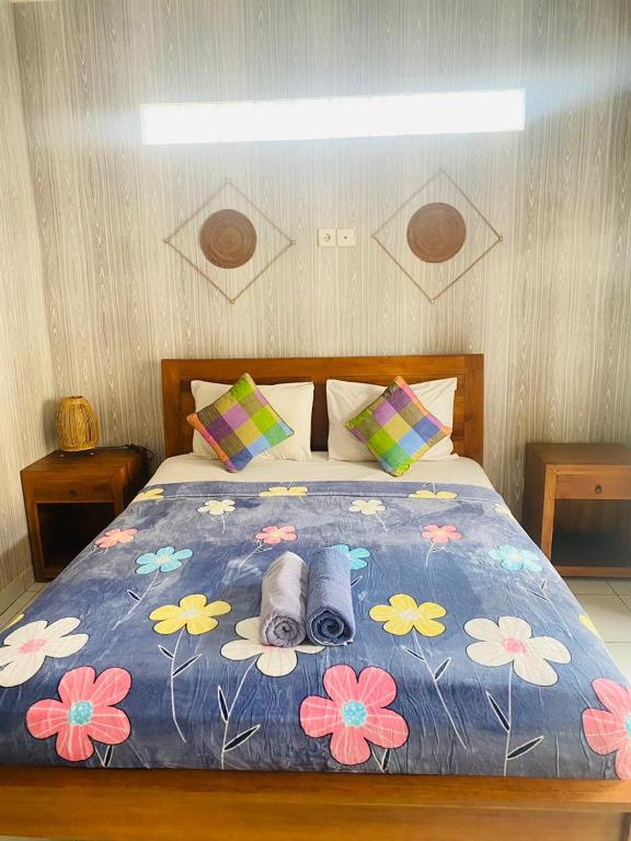 Postel nebo postele na pokoji v ubytování Nami House