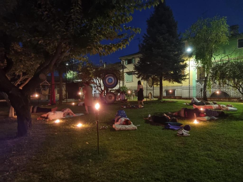 Zahrada ubytování La corte delle fate