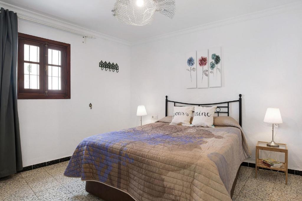 Posteľ alebo postele v izbe v ubytovaní Casa Boqueron