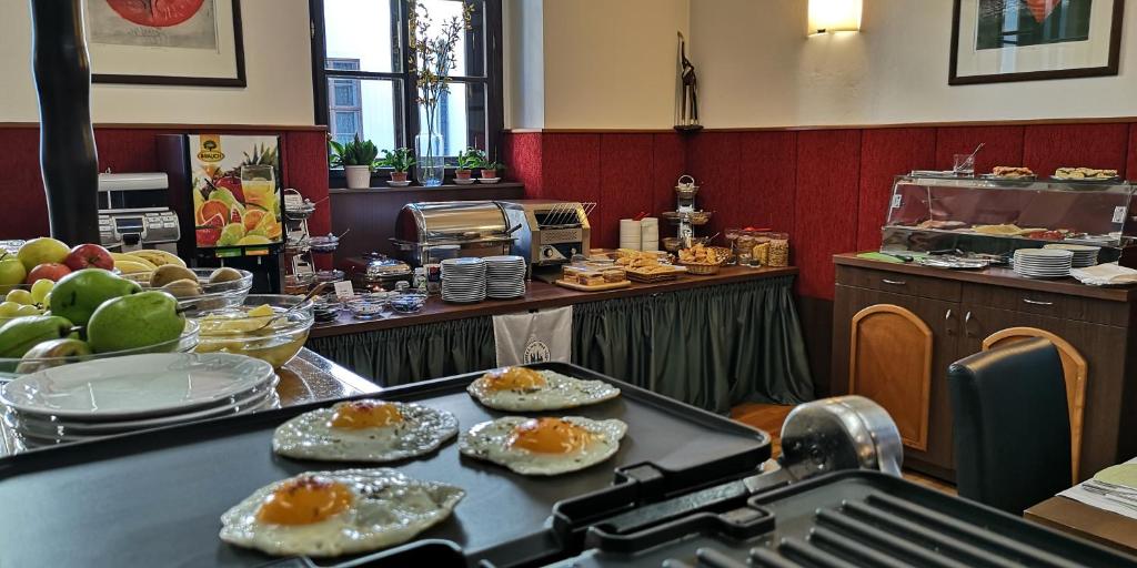Comida en el hotel o alrededores