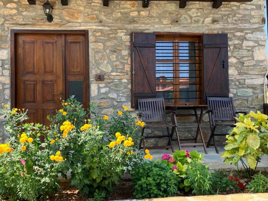 Zahrada ubytování Melofegaro Guesthouse