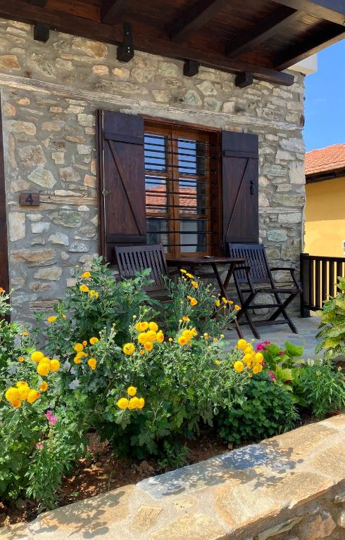 Zahrada ubytování Melofegaro Guesthouse