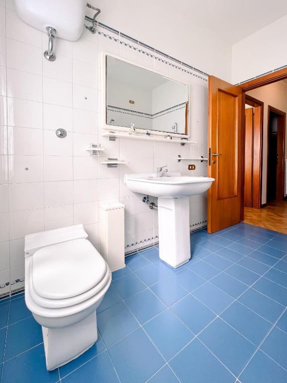 Koupelna v ubytování Borgo Antico
