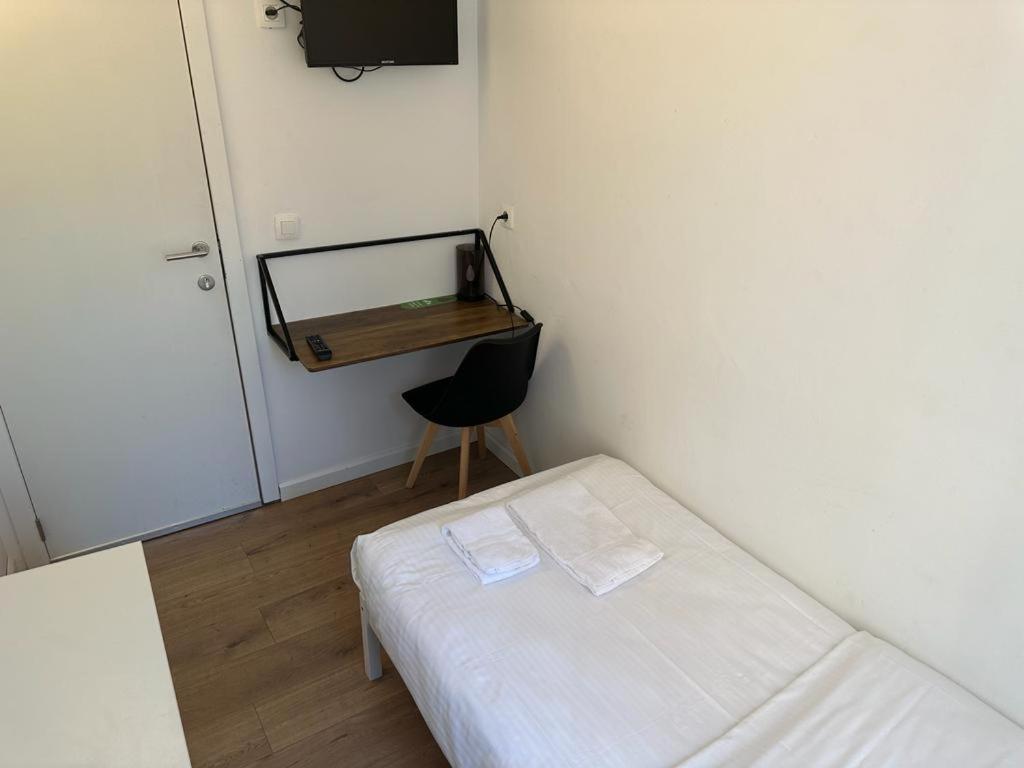 Postel nebo postele na pokoji v ubytování BED Collège
