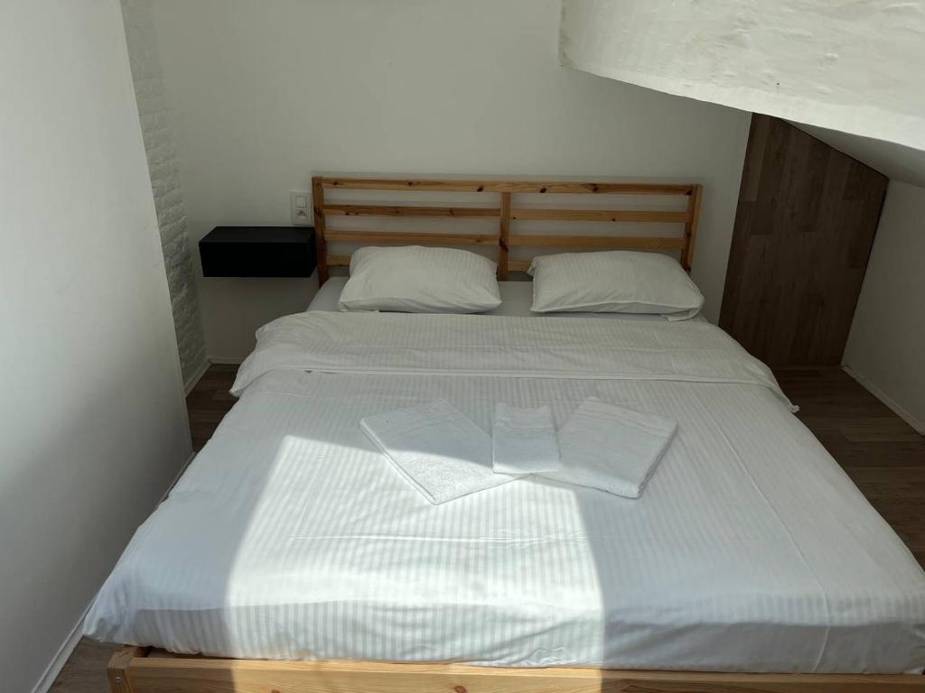 Postel nebo postele na pokoji v ubytování BED Collège