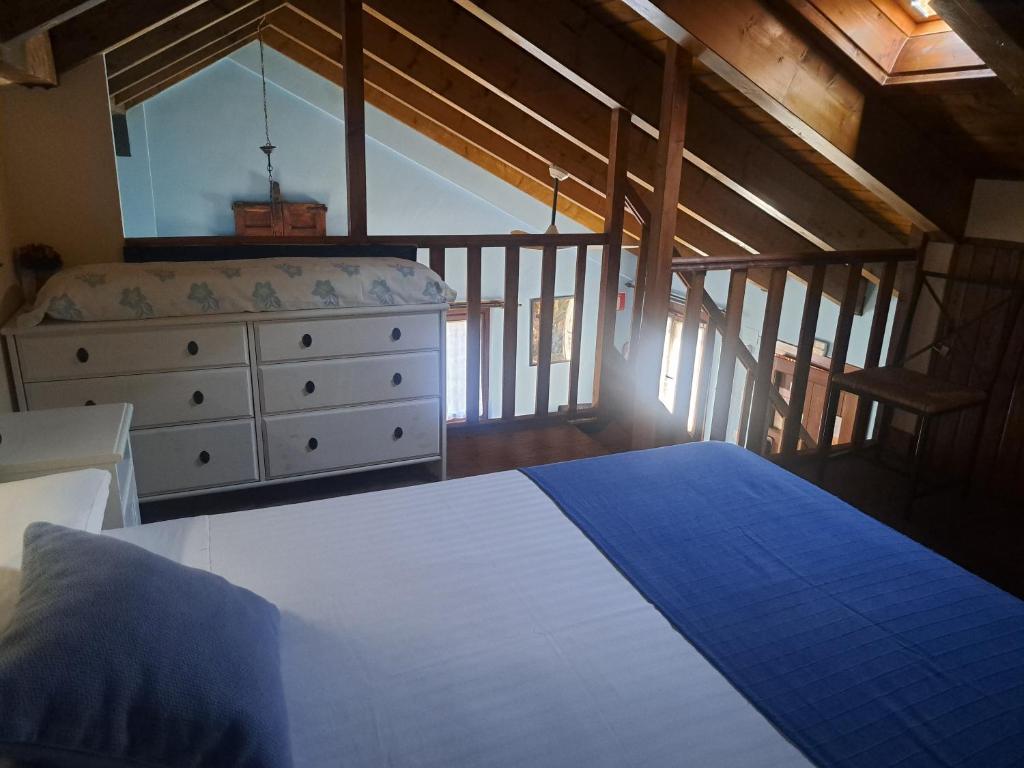 Postel nebo postele na pokoji v ubytování Casa Arruebo