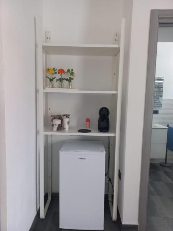 Kuchyň nebo kuchyňský kout v ubytování A CASA DI FALCO 2