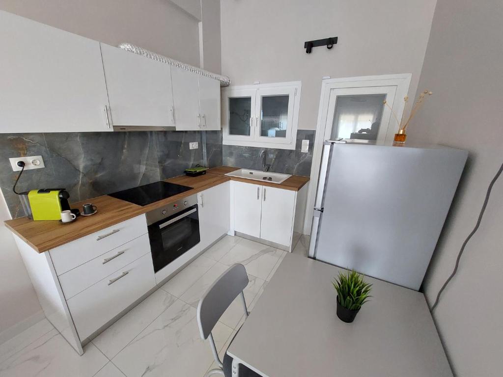 Kuchyň nebo kuchyňský kout v ubytování Casa Costera 1 lux apt