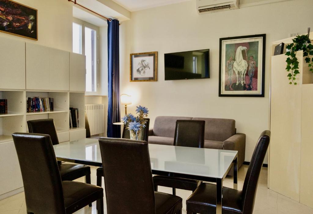 Część wypoczynkowa w obiekcie Appartamento in pieno centro Roma - Lily's House