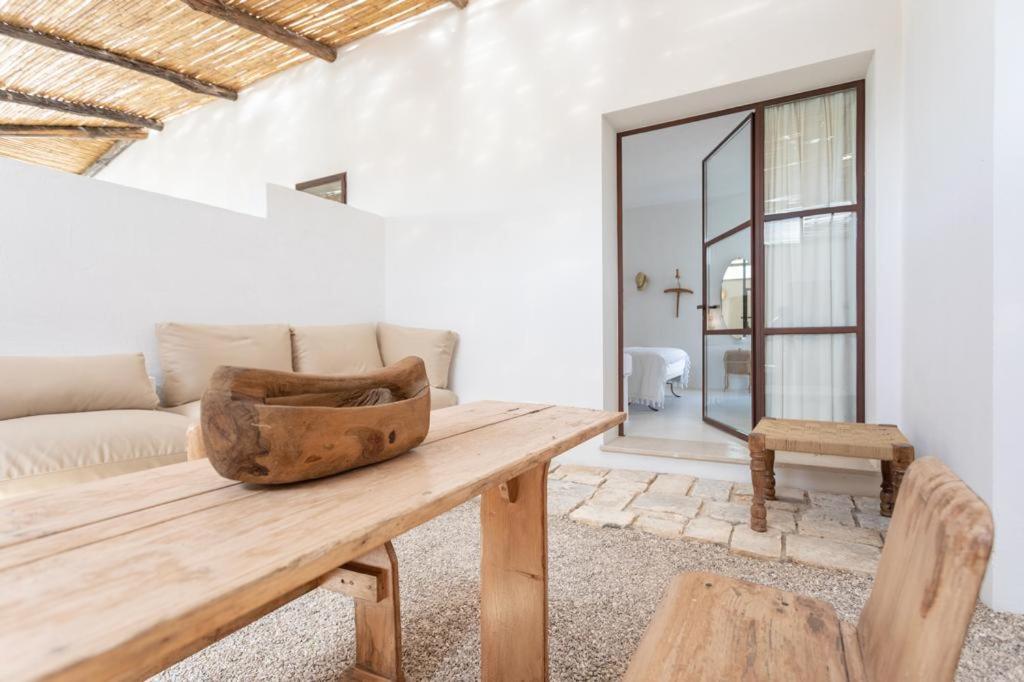 Posezení v ubytování Trullo Santovia