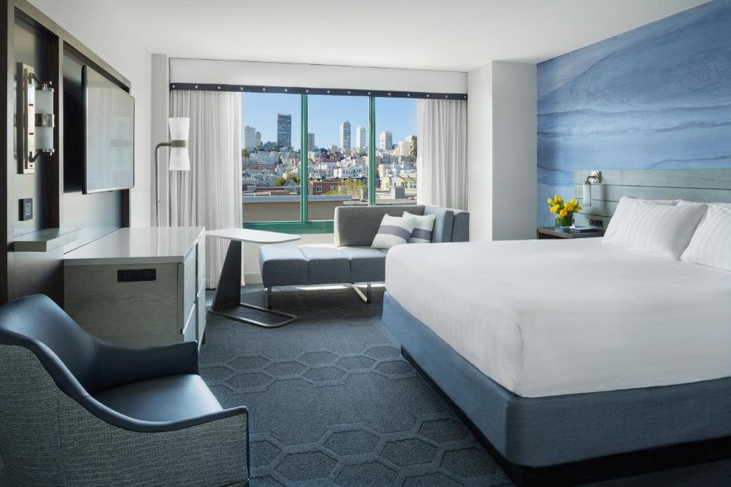 Hyatt Centric Fisherman's Wharf San Francisco - Sala Rei Com Vista Da Cidade