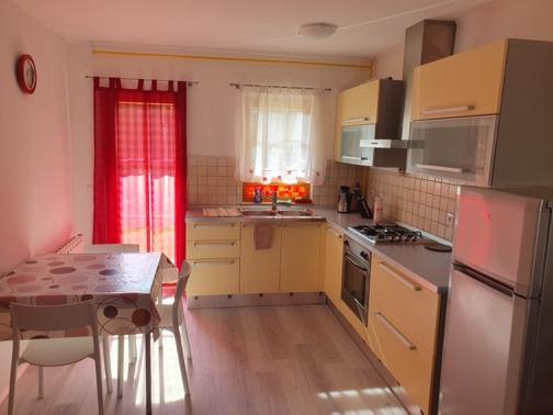 Kuhinja oz. manjša kuhinja v nastanitvi Apartment EnTaMa