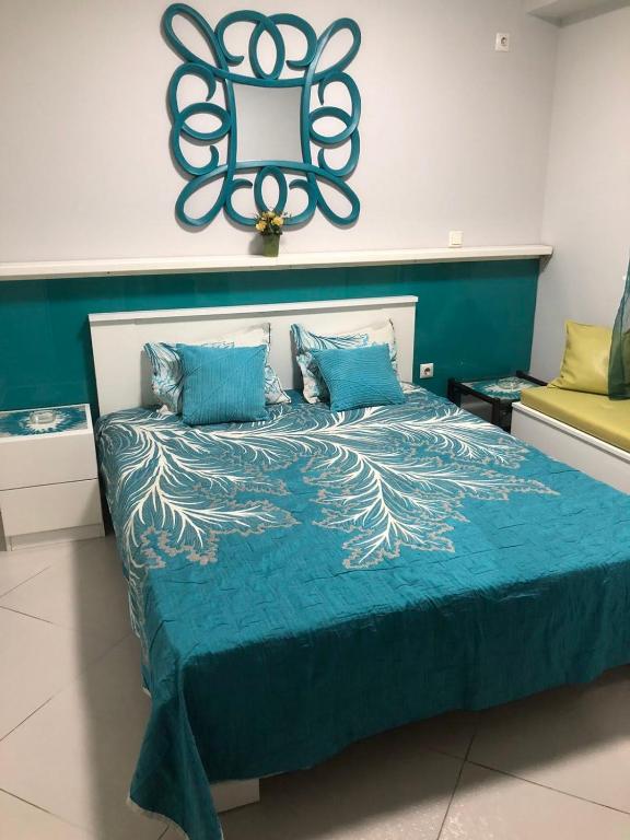 Ένα ή περισσότερα κρεβάτια σε δωμάτιο στο Bube Apartment