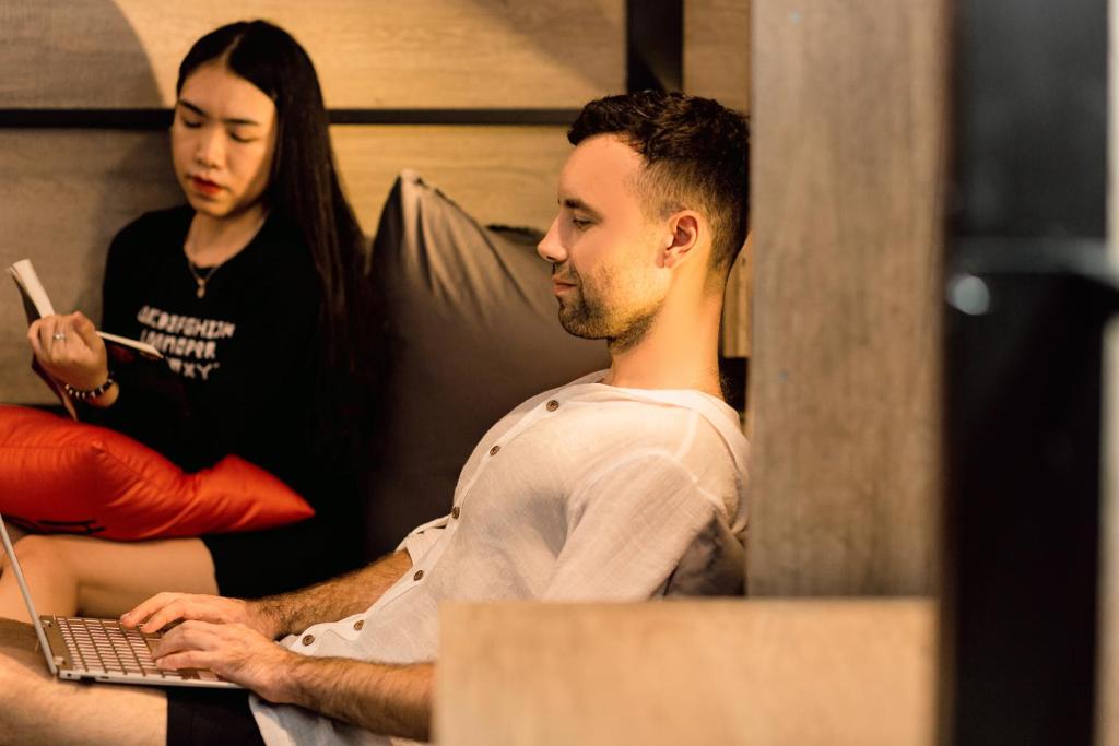 Da Nang S Phuot Hostel - Cama En La Habitación Del Dormitorio De 8 Camas