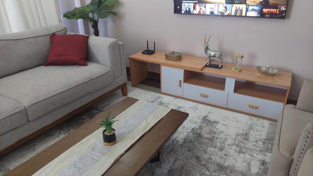 Nápoje v ubytování Sami BnB - Apt 04 Makongo after Mlimani City