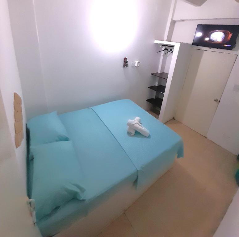 Voodi või voodid majutusasutuse Rivera Hostel toas