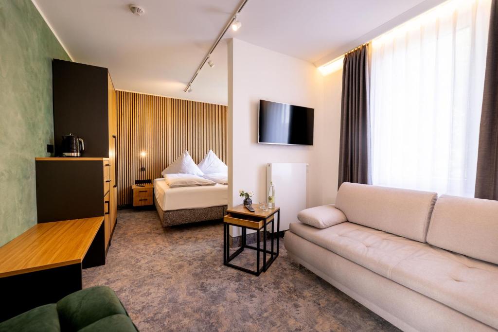 Posezení v ubytování Hotel Südblick