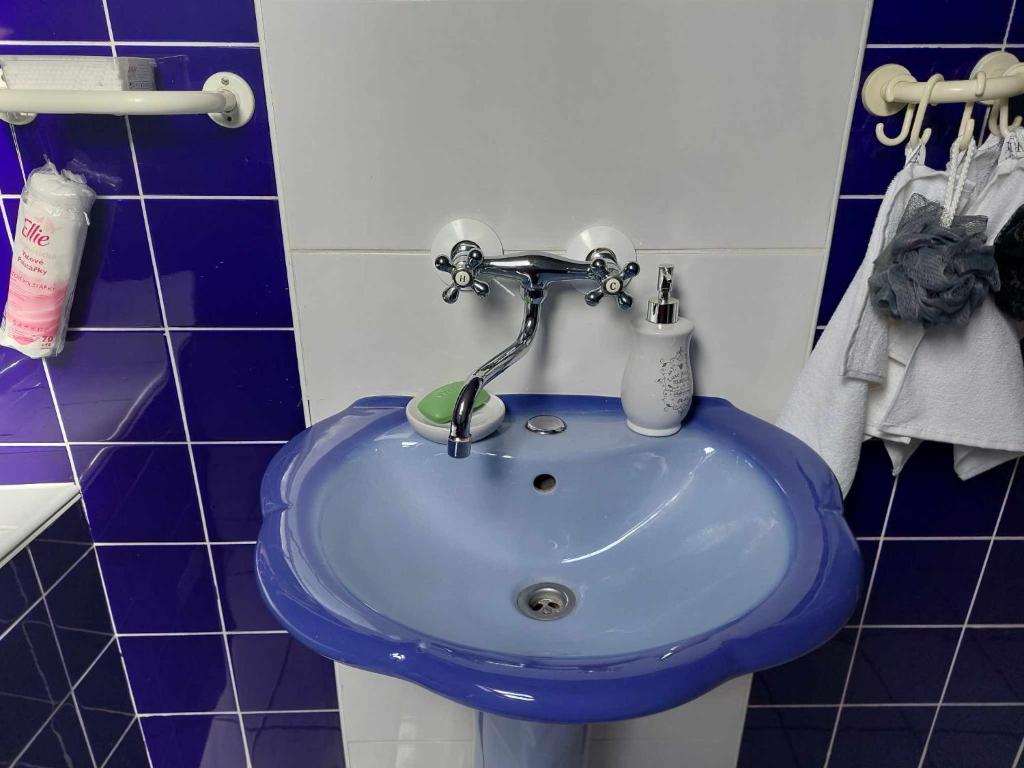 Koupelna v ubytování Apartmán Tatiana