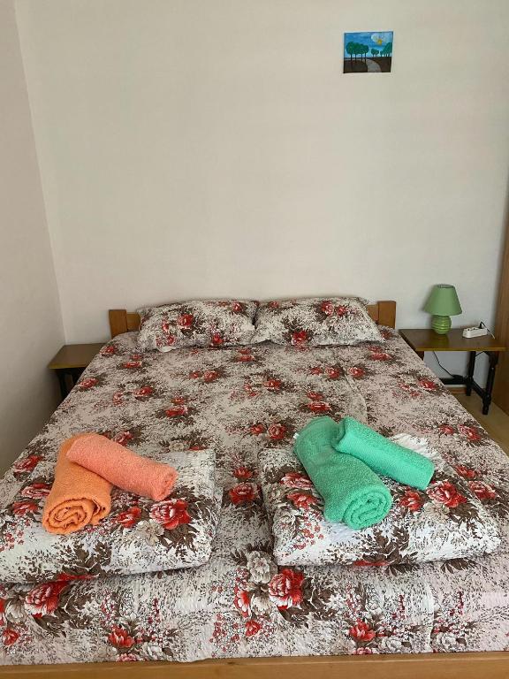 Postel nebo postele na pokoji v ubytování KOD BAKE